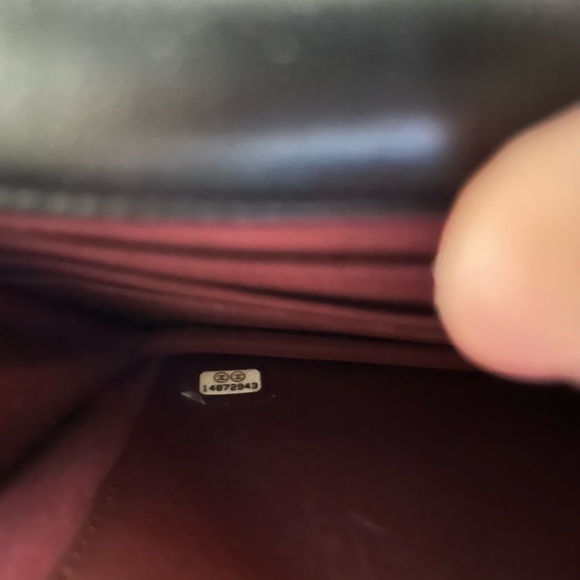 Authentic Chanel WOC lambskin-black - Picture 8 of 14